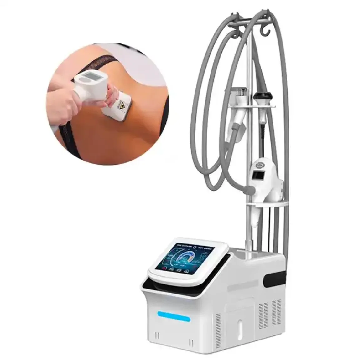 Cavitation Vacuum Roller Non-invasive Weight Loss Ultrasound Machine For Body Slimming