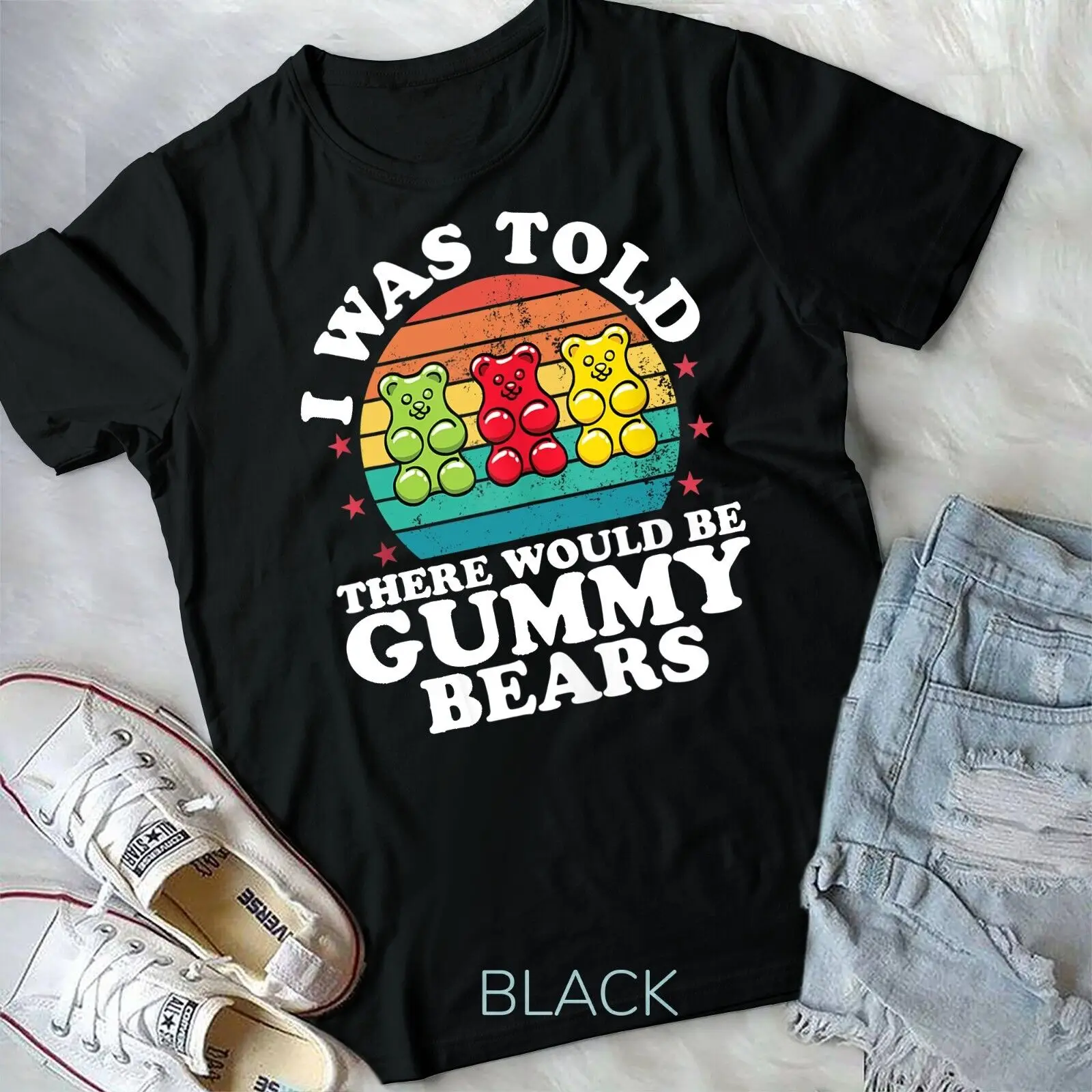 There Would Be Gummy Bear Funny Candy Lovers Girls Kid Gift TUnisex T-shirt