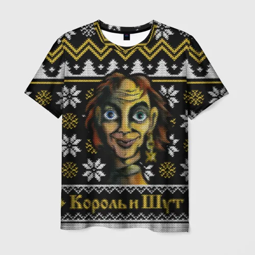 روك الملك والمهرج تي شيرت ثلاثية الأبعاد طباعة الرجال/النساء الهيب هوب الاتجاه قصيرة الأكمام المحملة Y2k ملابس الشارع الشهير الرجال