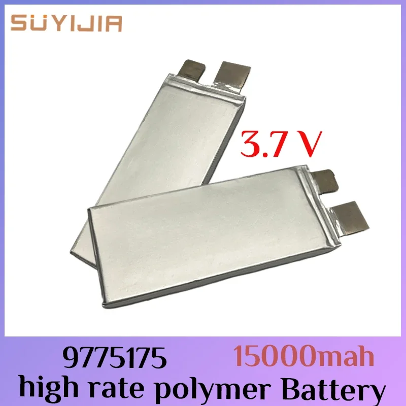 3.7V 15000mAh Lipo Battery High Rate Lithium Battery Suitable for Aircraft Models Suitable UAV Car Models Power Tools Ship