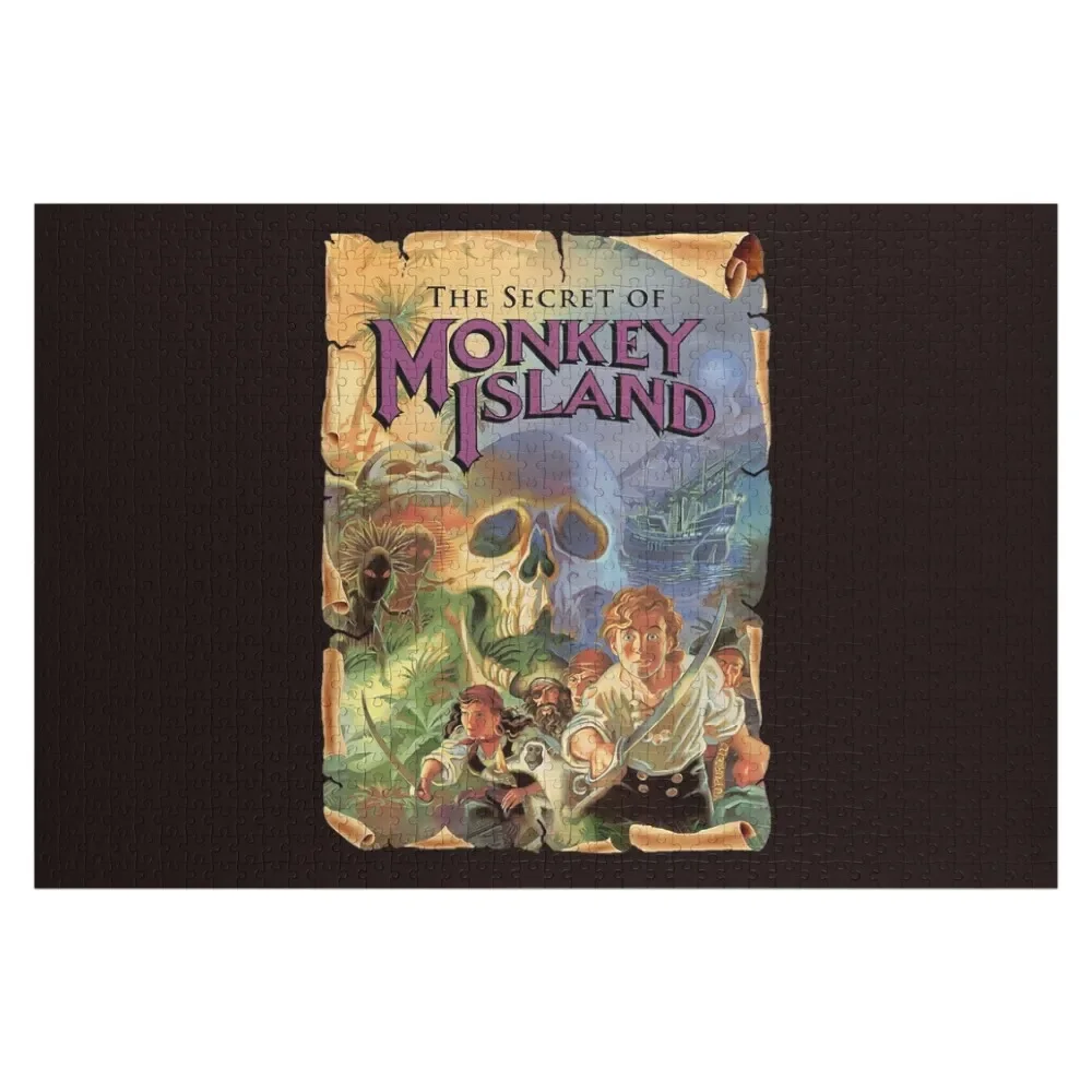 Il segreto di Monkey Island Jigsaw Puzzle regalo personalizzato Puzzle regalo personalizzabile