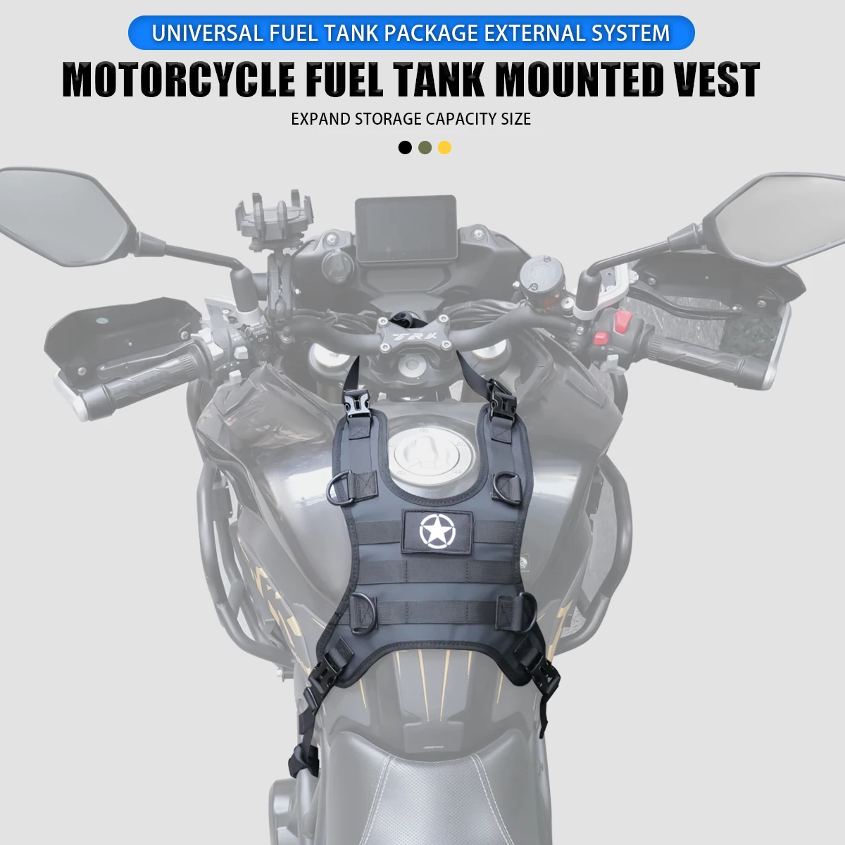 Motorcycle Bag Parts Tank Bag Base Saddle Bag Base Hang For BMW KTM Outdoor Cycling Universal Motorcross Pannier Side Bag Pad