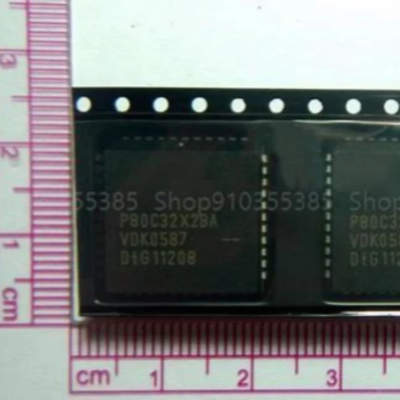 2-10PCS New P80C32X2BA PLCC-44 8-bit microcontroller chip