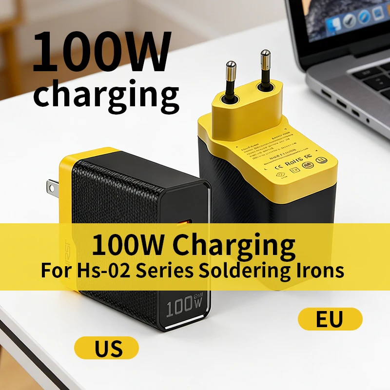 Original Fnirsi 100W PD for HS-02 Series Soldering irons