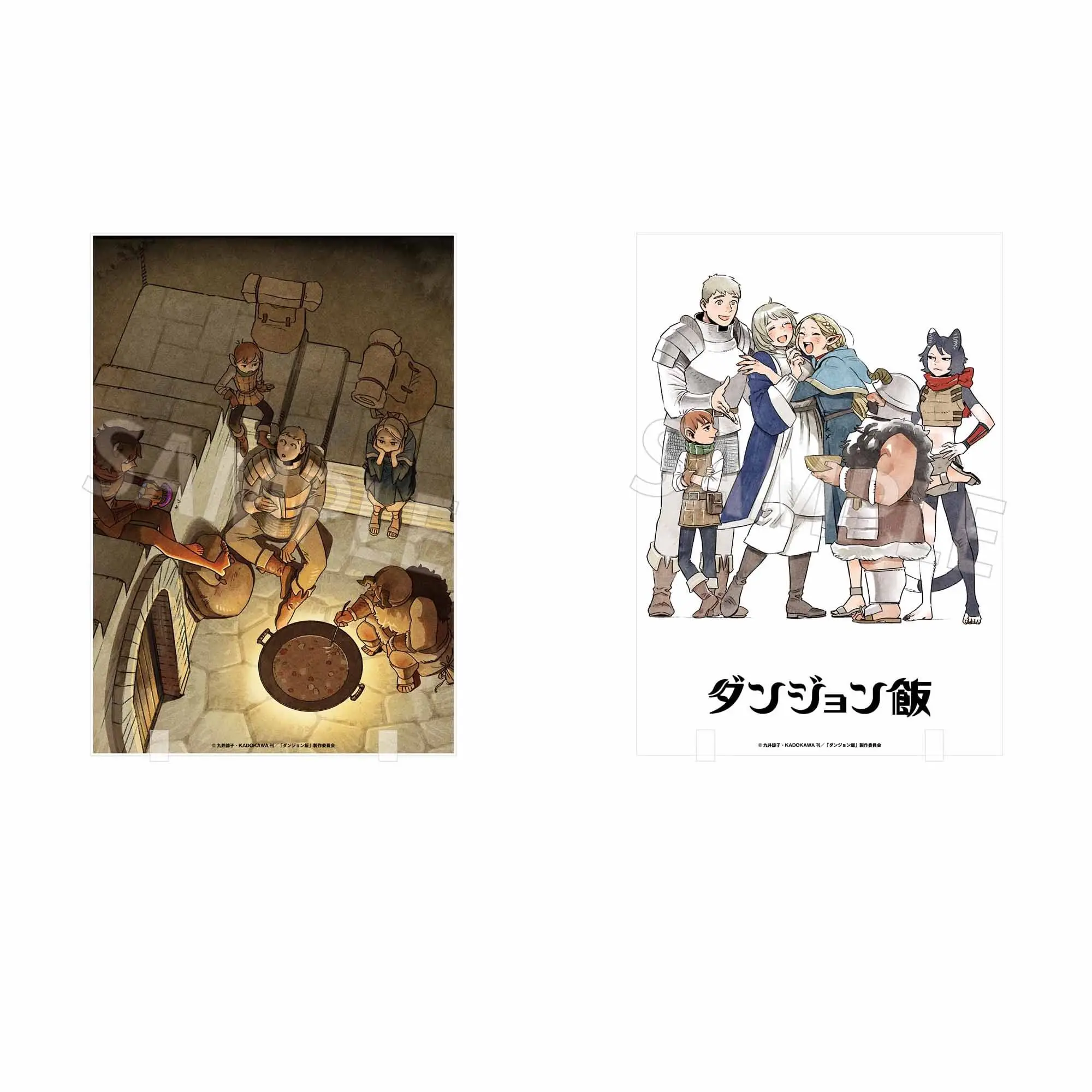 Delicious in Dungeon Laios Marcille Chilchuck  Senshi 15cm Acrylic Stand Model Keychains Desk Decor Souvenir Exquisite Products