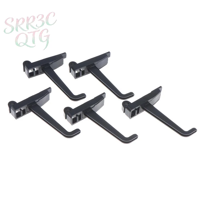 Hot Sale 10Pcs Space Saving Square Hole Pegboard Hooks Heavy Duty Wall Mount Utility Hooks For Garage Tool Storage Rake Shovel