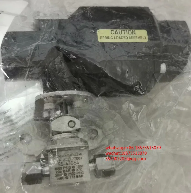 

FOR Swagelok SS-43GS4-31C, Actuator Ball Valve, 1/4in. Sleeve Joint, NC Actuator, New 1 PIECE