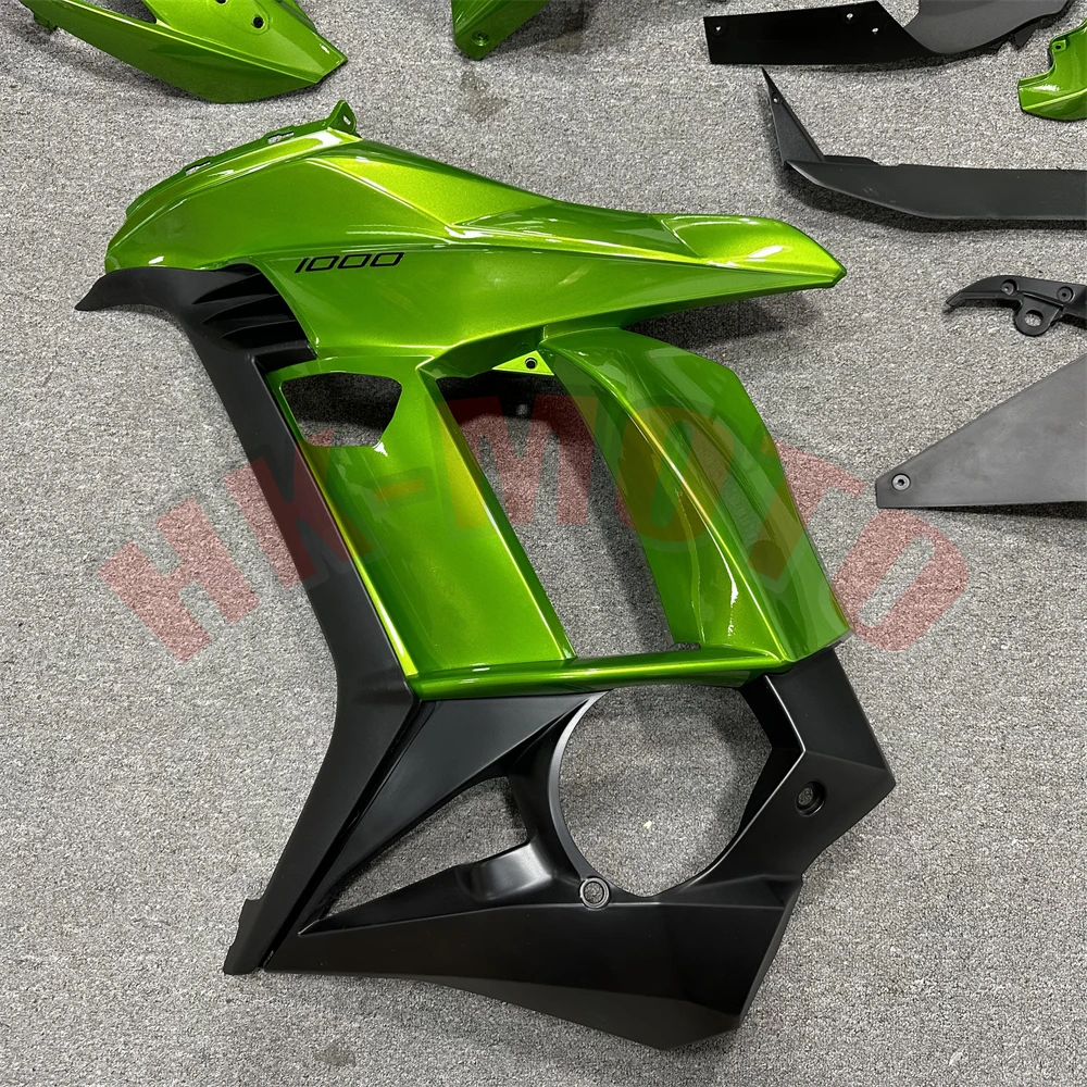 Motorcycle Fairing Kit Fit For Z 1000SX NINJA 1000SX NINJA1000 Z1000SX 2010-2016 Bodywork Set High Quality Abs Injection Green