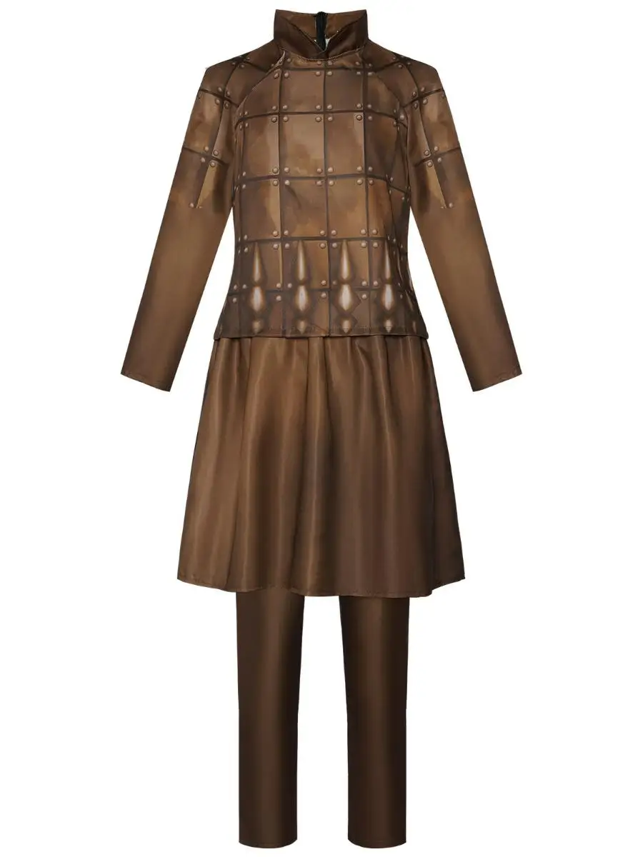 Nowy strój anime na Halloween, zestaw wojownika terakotowego, ubrania sceniczne, damski strój etniczny, moda wiosna 2024