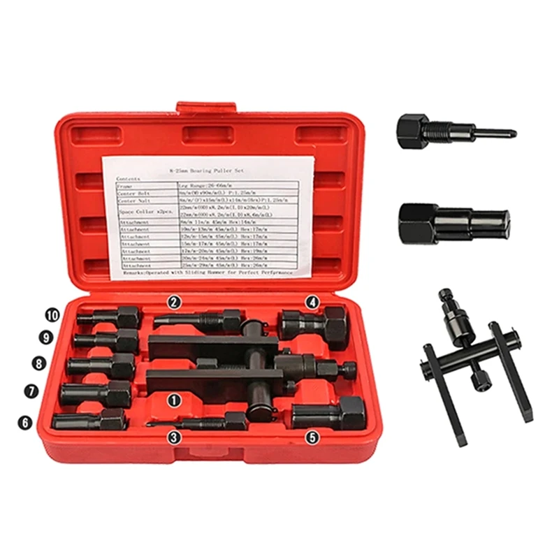 

Car Bearing Separator Puller Set Portable Bearing Removal Tool Kit Bearing Splitter Gear Puller Tools