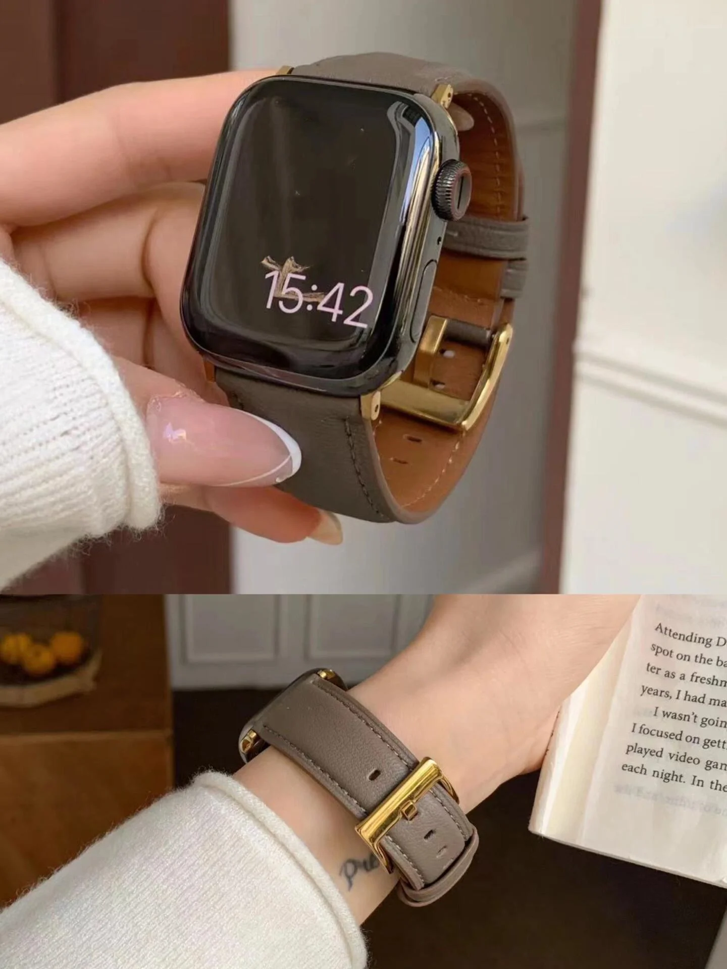 Comfortable Leather…