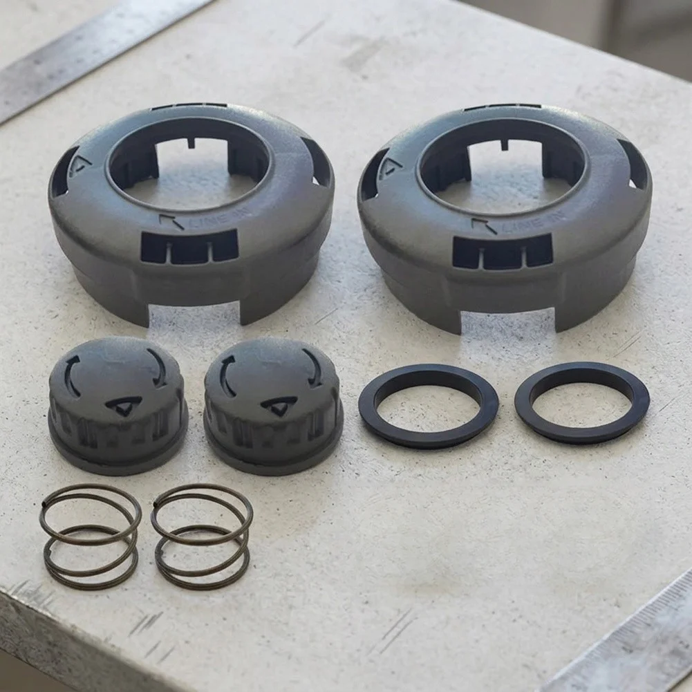String Trimmer Bump Cap Kit with Knob Spring and Base Compatible with KST224A 03 KST1040A 03 KST2540 06 Models