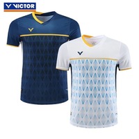 Victor new T-shirt top for men and women sports badminton wear quick drying short sleeve breathable running sportswear