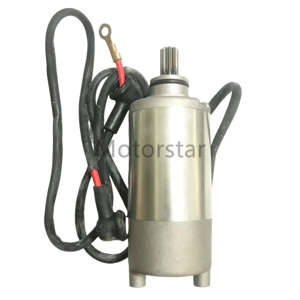 9 tooth spline Starter Motor For Loncin Jianshe JS250 250ccLoncin Puma Wild Cat Mountin Lion ATV UTV Quad Bike JS250