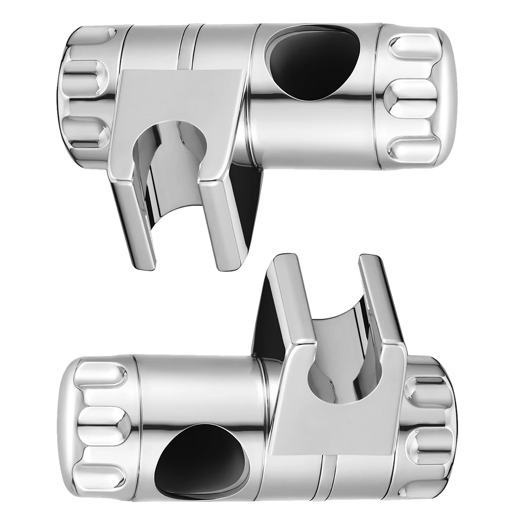 

2pcs Universal Bracket Silver Adjustable Slider Clamp Moisture Proof Waterproof Durable H Shower Holder Suitable Most Shower