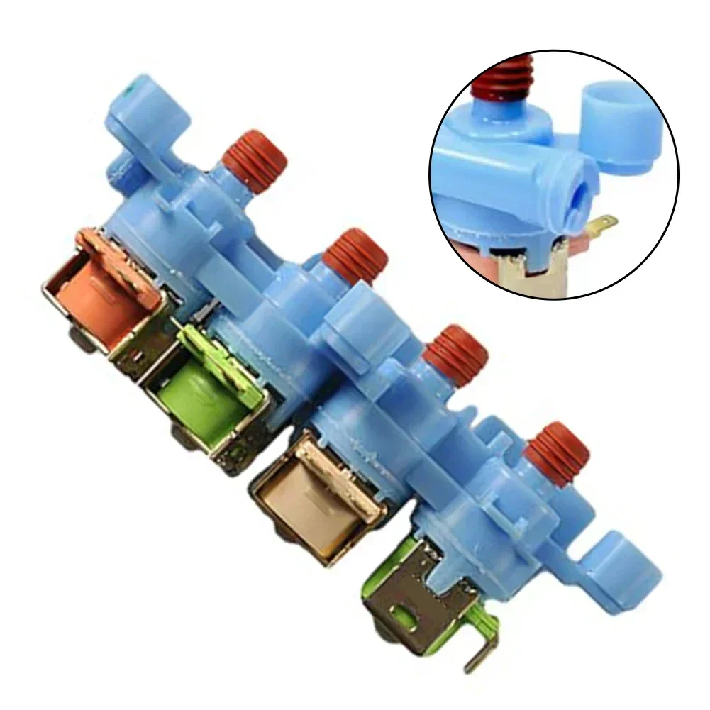 WH13X26637 Washer Water Inlet Valve Assembly Reliable  Durables Water Inlet Valve G E Washer WH13X26637 Solenoid 120V Part Tools