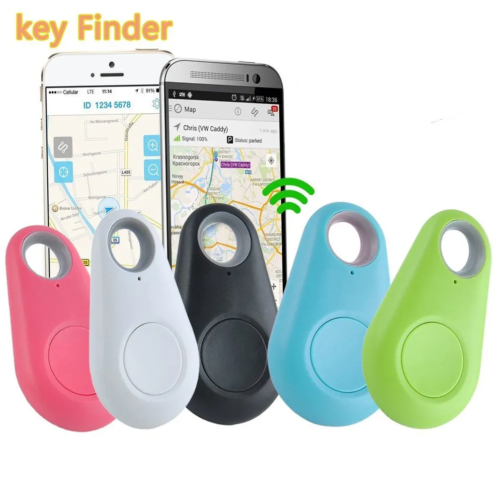 Compatível com Bluetooth Smart Key Finder, Dispositivo Anti-Lost, Anti-Lost Keychain, Celular, Alarme Perdido, Bi-direcional