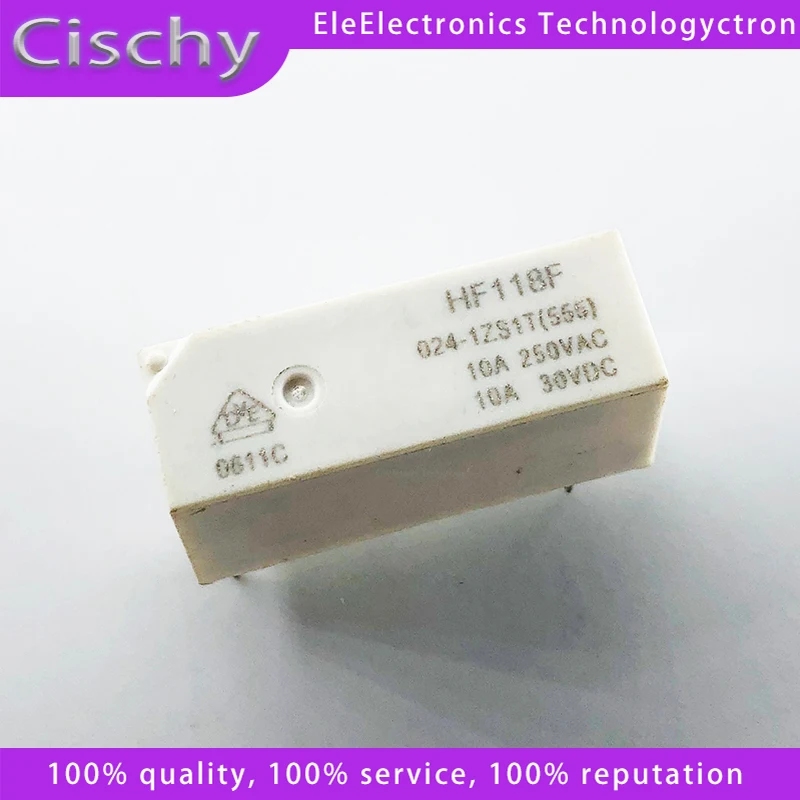 5pcs/lot HF118F-005-1ZS1T 5VDC HF118F-012-1ZS1T 12VDC HF118F-024-1ZS1T 24VDC relay DIP-5