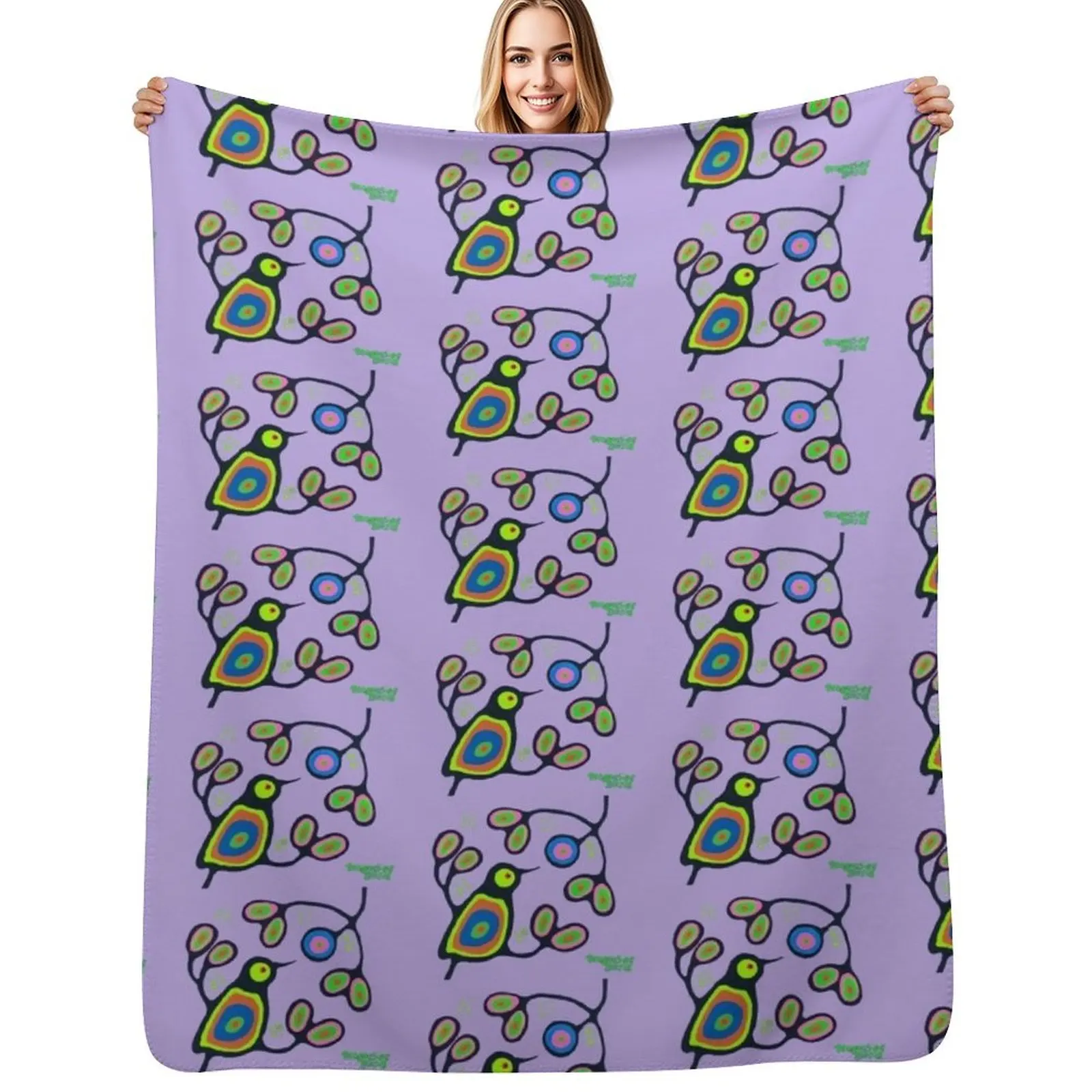 

St*r$ Throw Blanket Soft Plaid Decorative Sofa Blankets