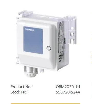 

Wind Pressure Difference Sensor QBM66 QBM66.201 Replaces Discontinued Model QBM2030 QBM2030-1U
