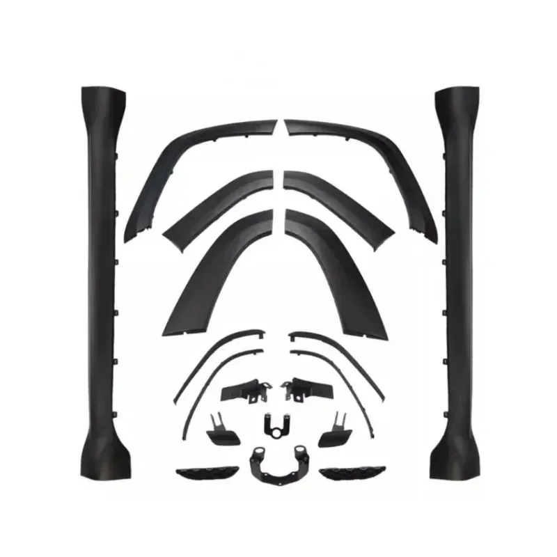 Hot Sale Wide Body Kit Fit   SRT Retrofit/Upgr Auto parts Side skirts Wheelbars Front bar Centre mh