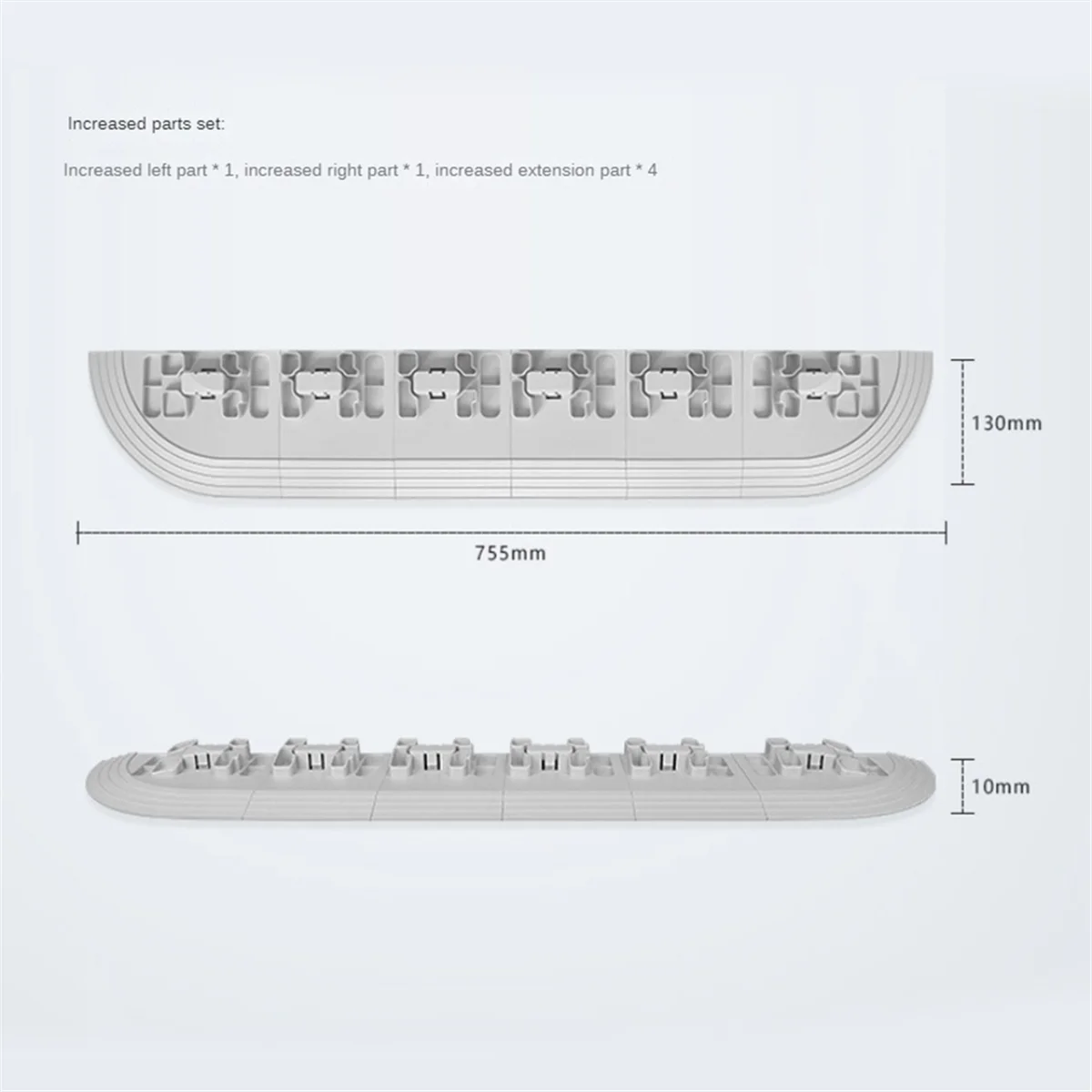 Striscia davanzale della porta per tutti gli accessori di ricambio per aspirapolvere robot accessori per l\'attraversamento della porta della rampa-A