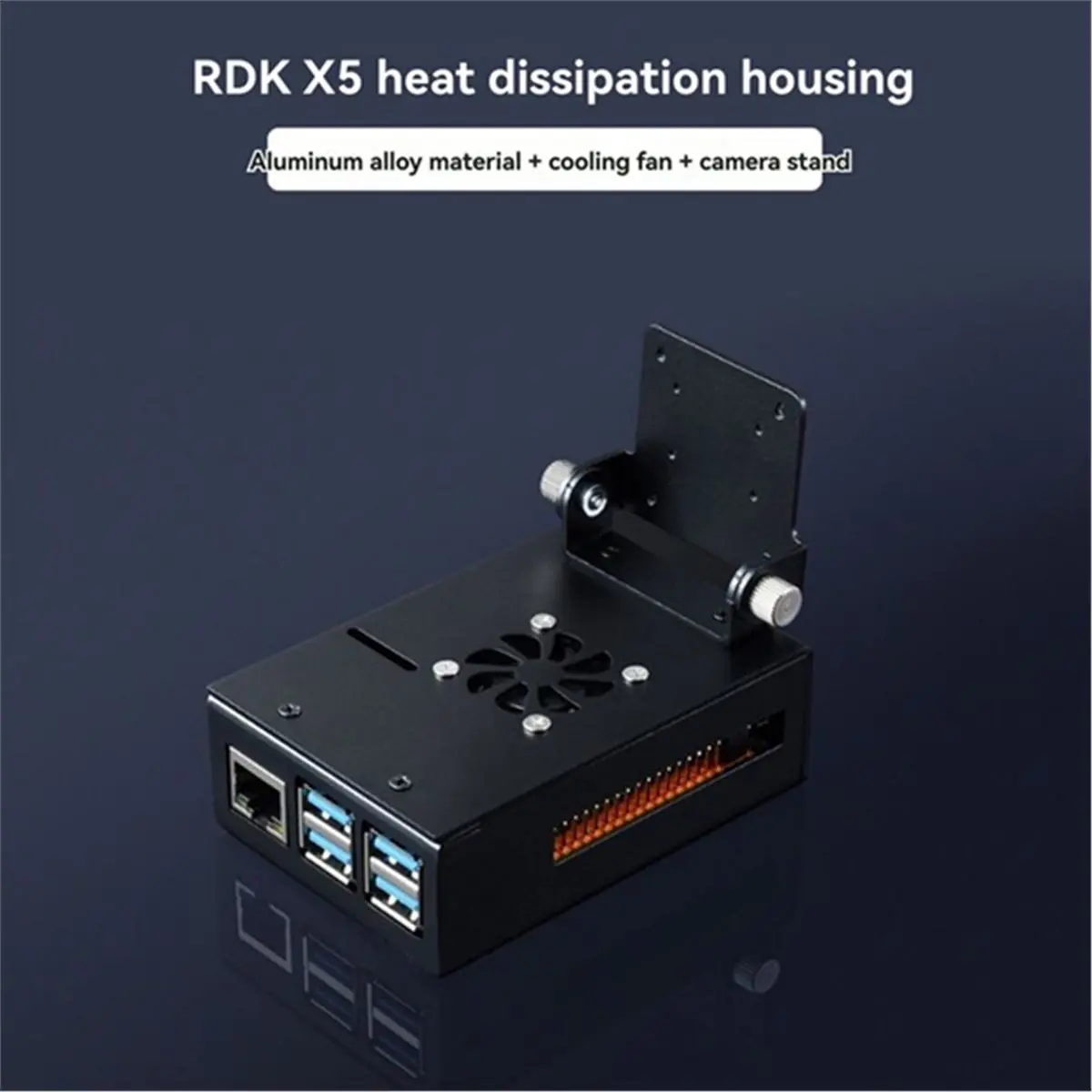goodidea Secure Housing Case for RDK X5 Board with Camera Holder Enhanced Protection Easy Installation Ideal for DIY Electronics