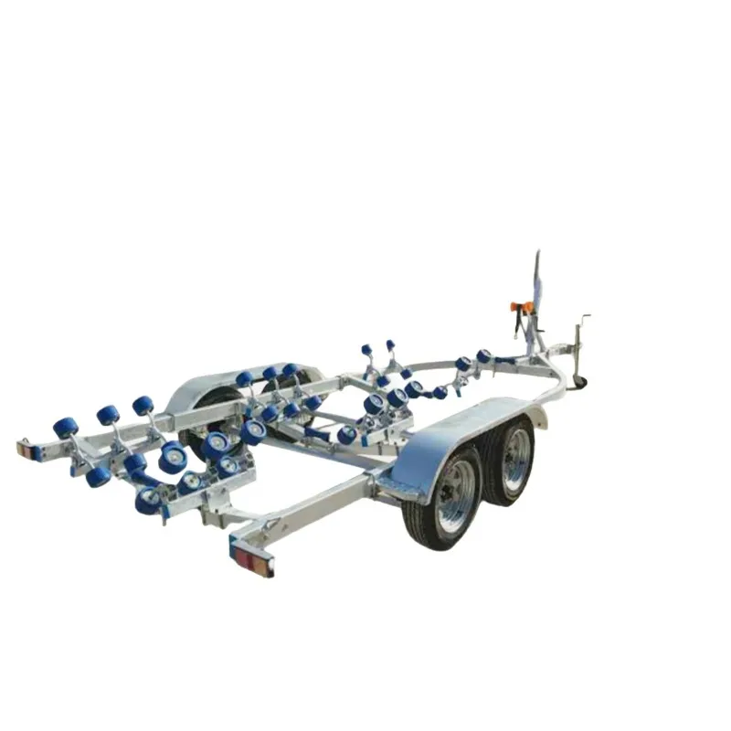 Multi-size trailer frame Double axle trailer Marine trailer