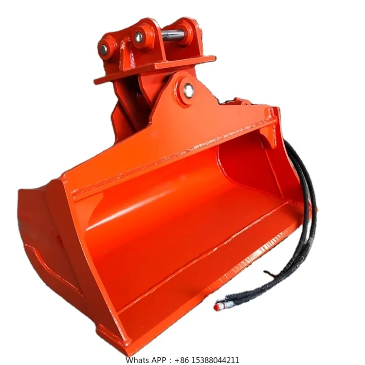 Hot Sale 1200 Mm Width Single Cylinder Tilting Bucket