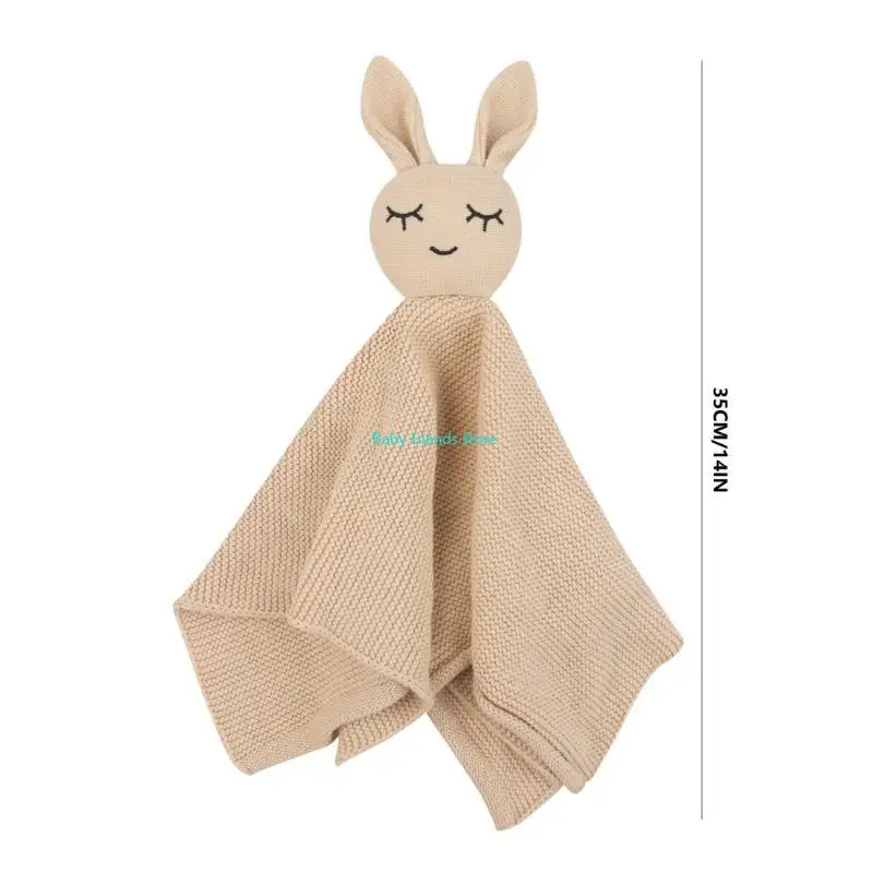 K92D Baby Appease Towel Comforting Blanket Lovely Cartoon Rabbit Soothing Toy