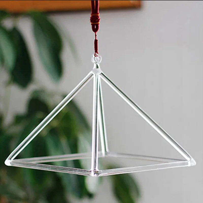 Yoga Music Percussion Instruments Crystal Singing Pyramids and Triangle Accessory