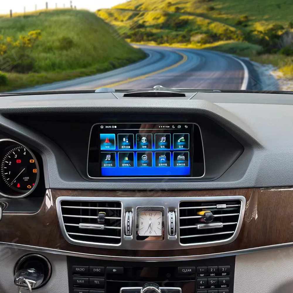 LHD RHD Android Multimedia For Mercedes Benz E Class 2008 2009 2010 2011 2012 2013 2014 2015 GPS Navigation Radio IPS Head Unit