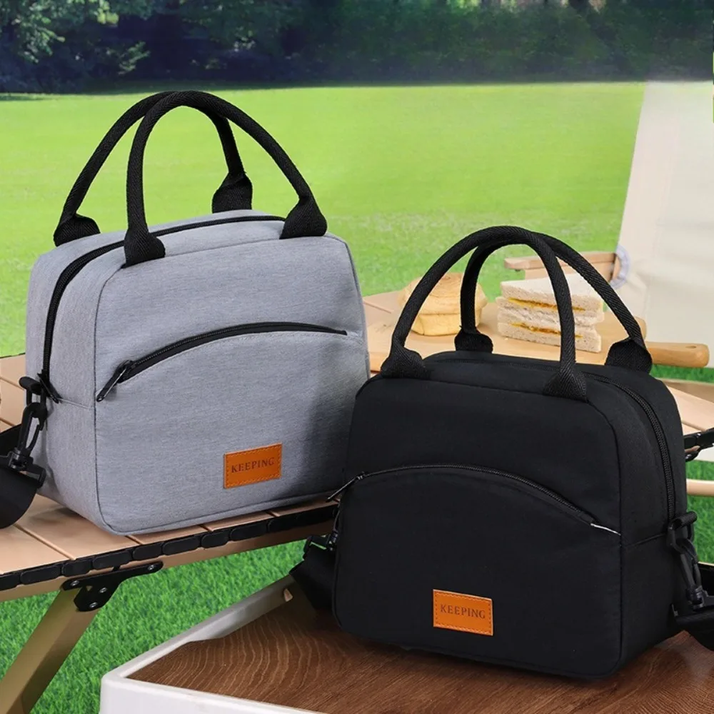 

Outing Spring Outing Party Camping Picnic Bag Large-capacity Semicircular Insulation Bag Portable Lunch Box Bag Ice Bag