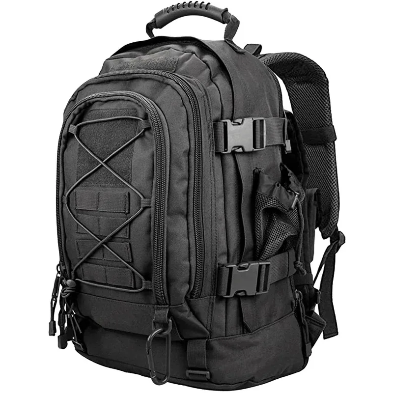 Extra Large 60L Men's and Women's Tactical Backpack Outdoor Waterproof Hiking Backpack Travel Backpack Expansion Backpack