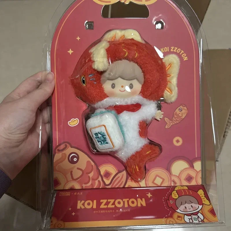 

Finding Unicorn zZoton PVC Plush Koi Toys Adding Icing To The Cake Get Rich Dolls Cute Anime Figure Desktop Ornaments Collection