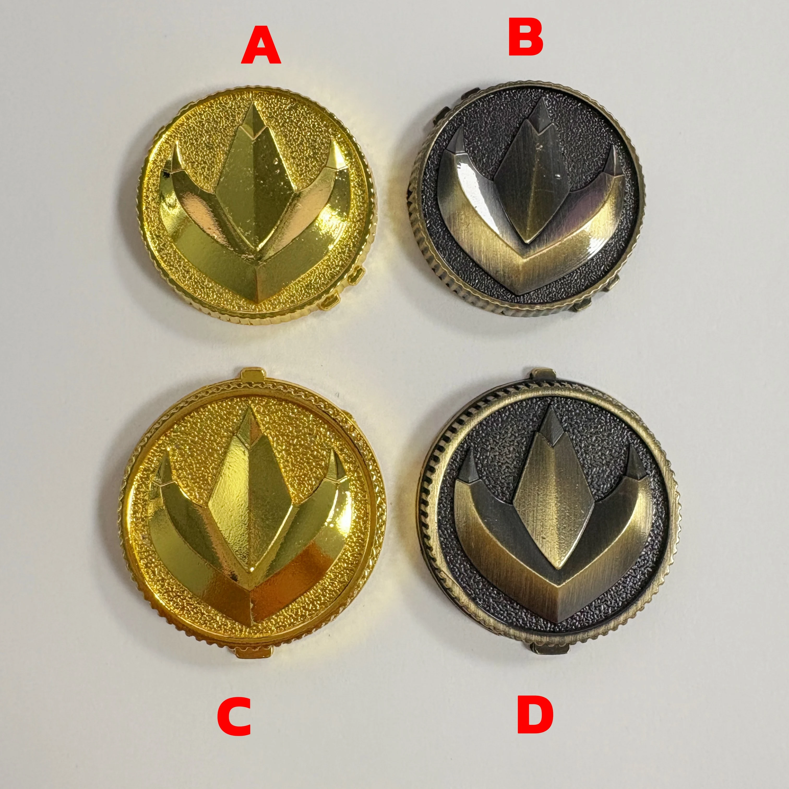 

Монета Дракона для косплея рейнджера/монета рейнджера Морфера-золотая монета с потертостями, дефектная 91-93 (опция)