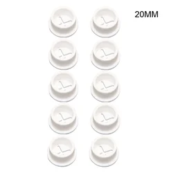 10 Pcs Flexible Desk Rubber Grommet Wire Cable Hole Cover for Desk Table Console Furniture Hole Cable Management