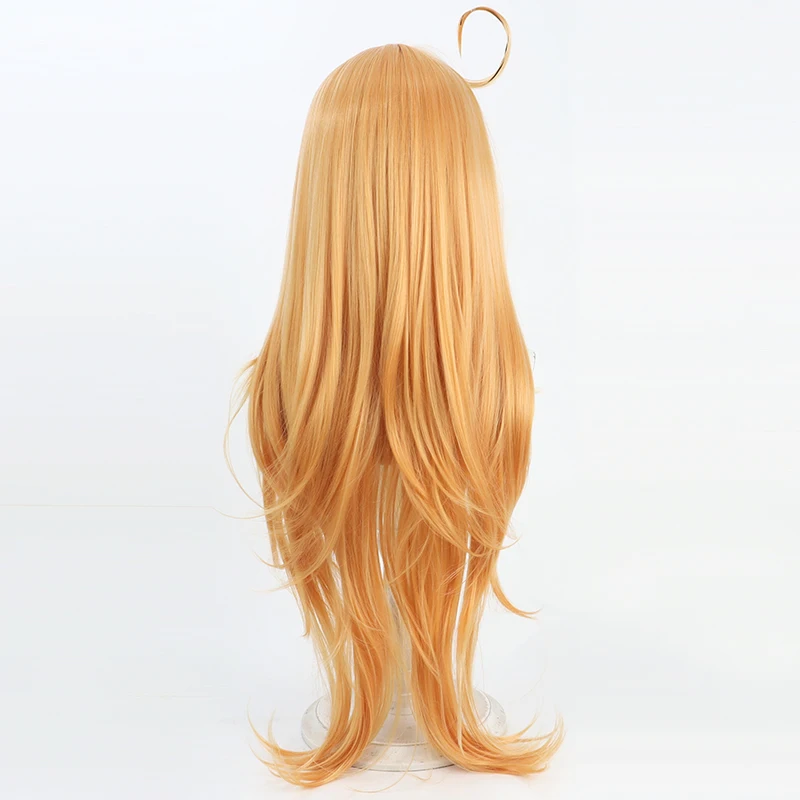 Juego Genshin Impact Escoffier Cosplay peluca Escoffier peluca larga 80CM para Comicon fiesta de Todos los Santos adultos mujeres hombres