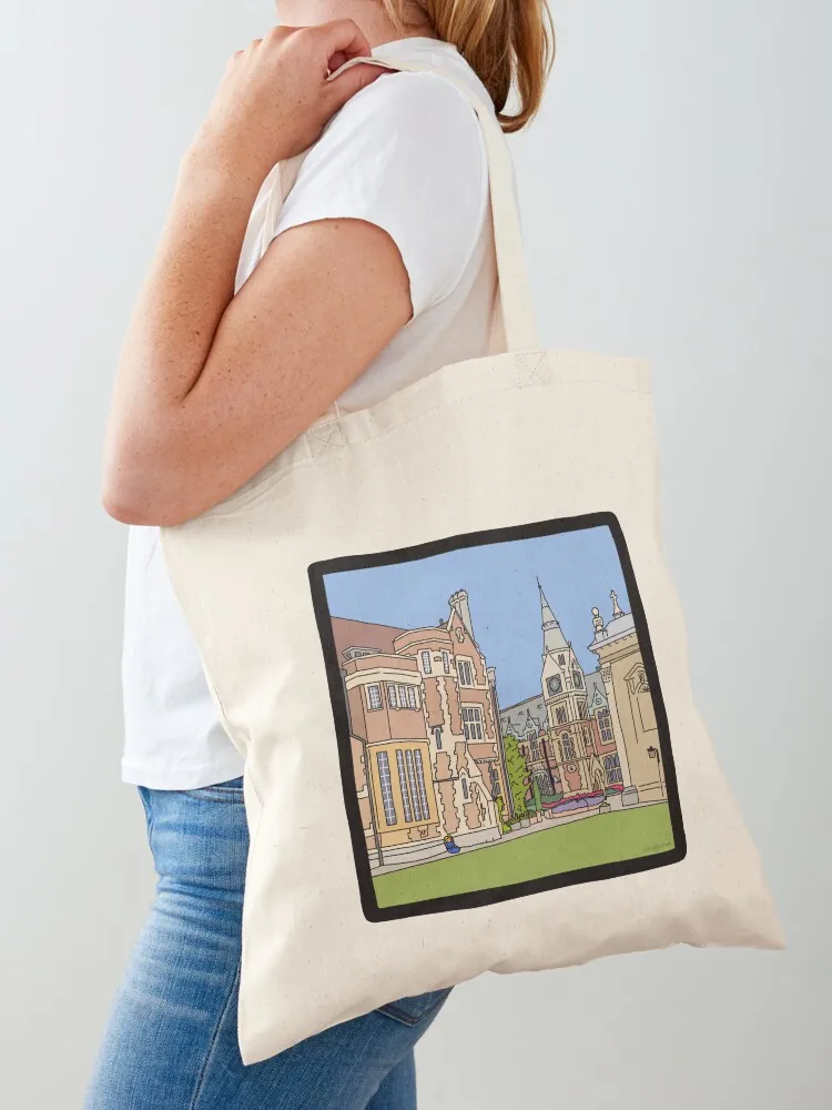 

Pembroke College - Strugletown || Cambridge struggles Tote Bag reusable grocery bags Women's handbag the tote bag