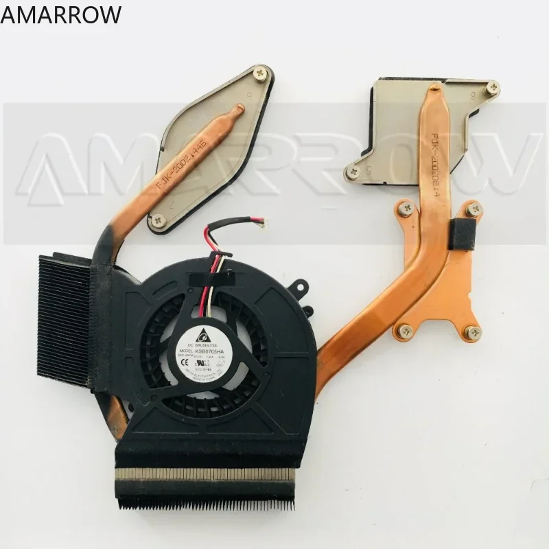 Original Laptop Heatsink Cooling Fan Cpu Cooler for SAMSUNG R530 R528 RV510 CPU Heatsink Fan BA62-00497A