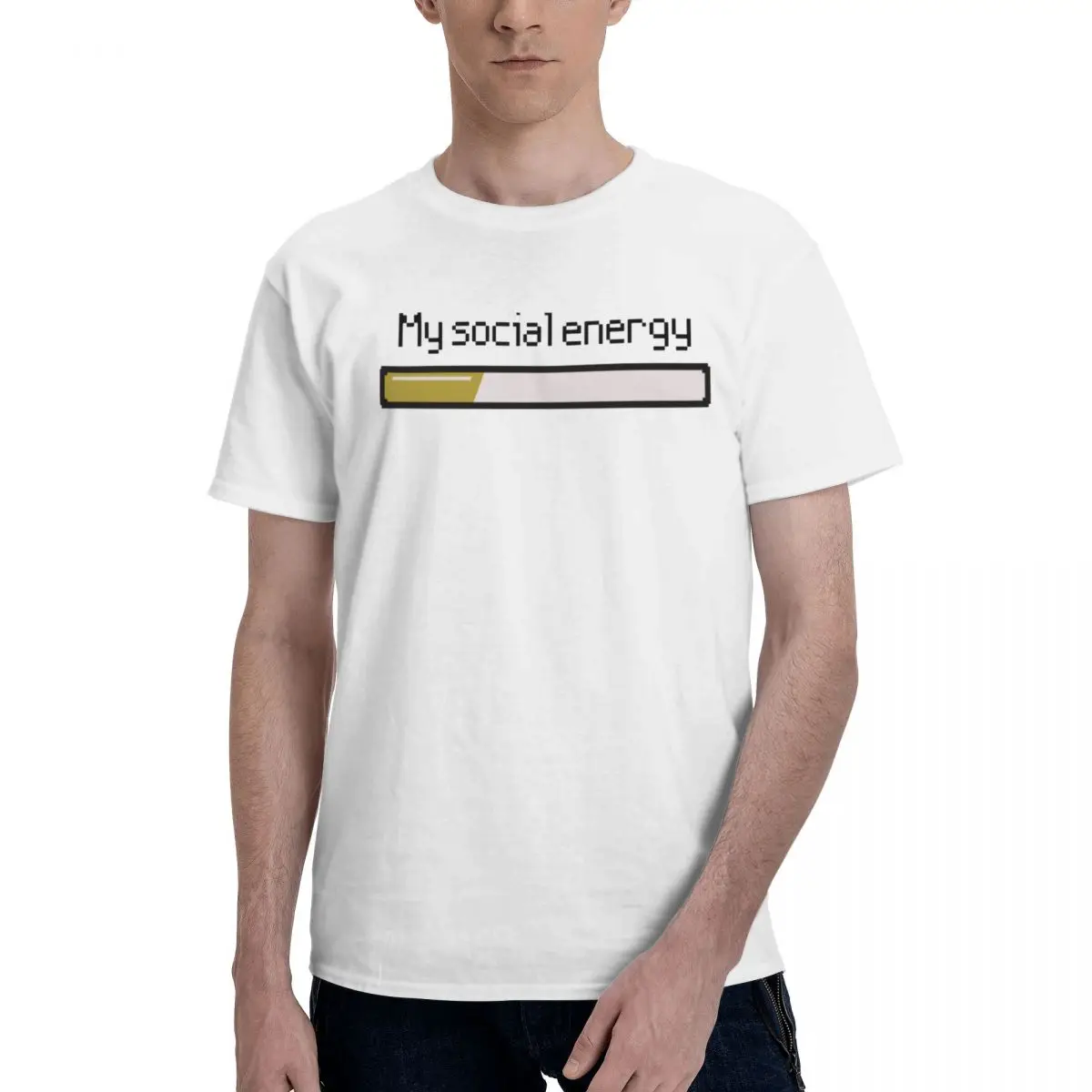 My Social Energy Battery Trending T Shirts Graphic Y2K Unique Quality T-Shirts For Men Women Clothing