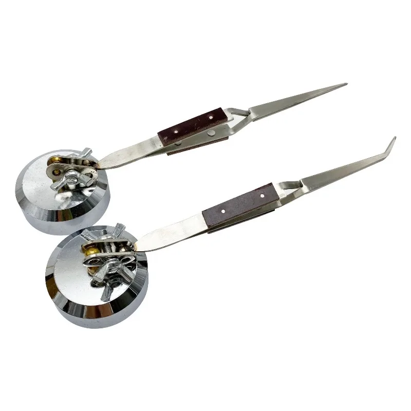 

360 Degree Swivel Helping Hand Clip with Pointed Bent Tips for Jewelry Soldering Welding Bench Holding Third Hand Craft Tool