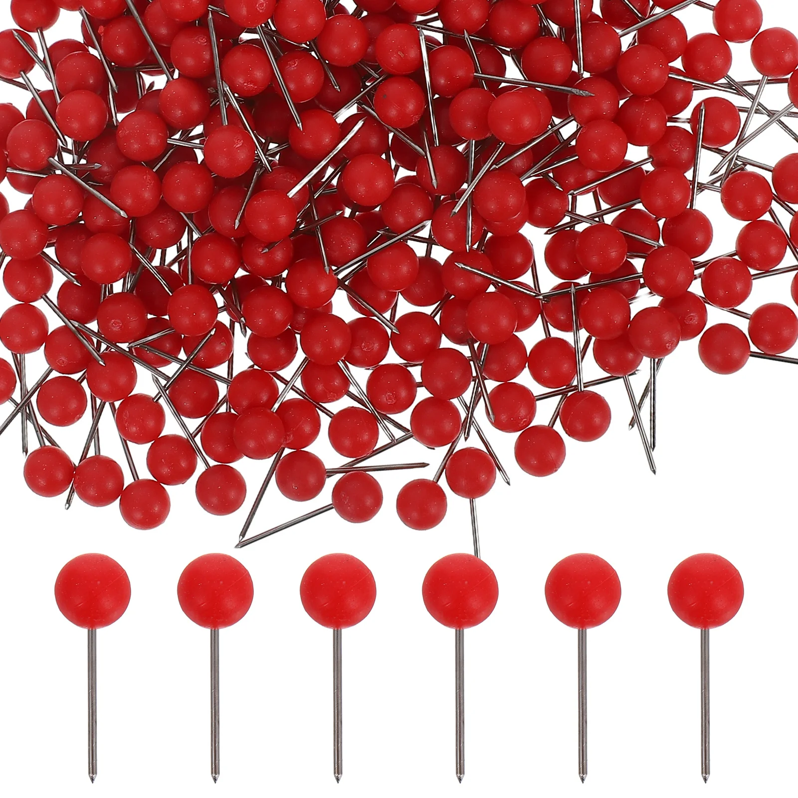 

300Pcs Map Thumb Tacks Plastic Push Pins for Cork Board Bulletin Board Decorative Fun Pins Aesthetic Thumb Tacks