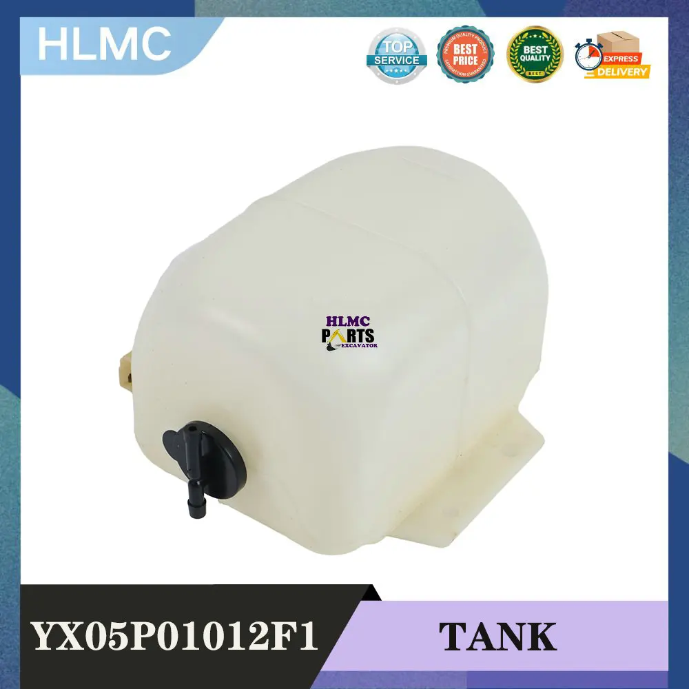Coolant Expansion Tank 022810-8491 YX05P01012F1 YN05P01041F1 for SK200-6 SK200-6E SK230-6 SK260-6 Excavator Accessories