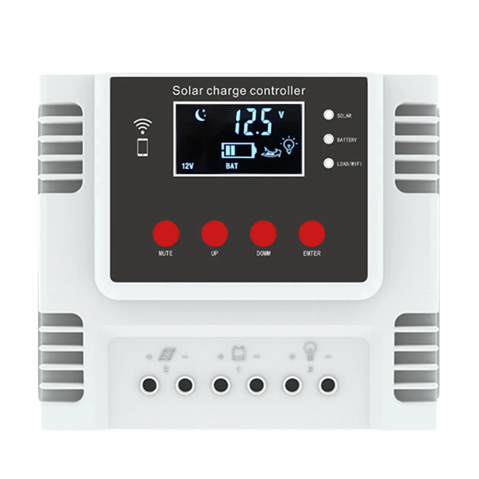 

Контроллер солнечной зарядки 40А с приложением Wi-Fi и двумя портами USB для удобной зарядки аккумулятора и защиты