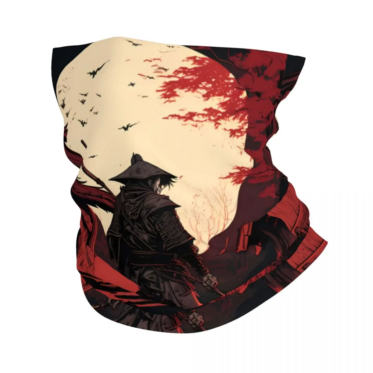 

Тонкая бандана-Самурай на шею, шарф, повязка на голову, шейный чехол