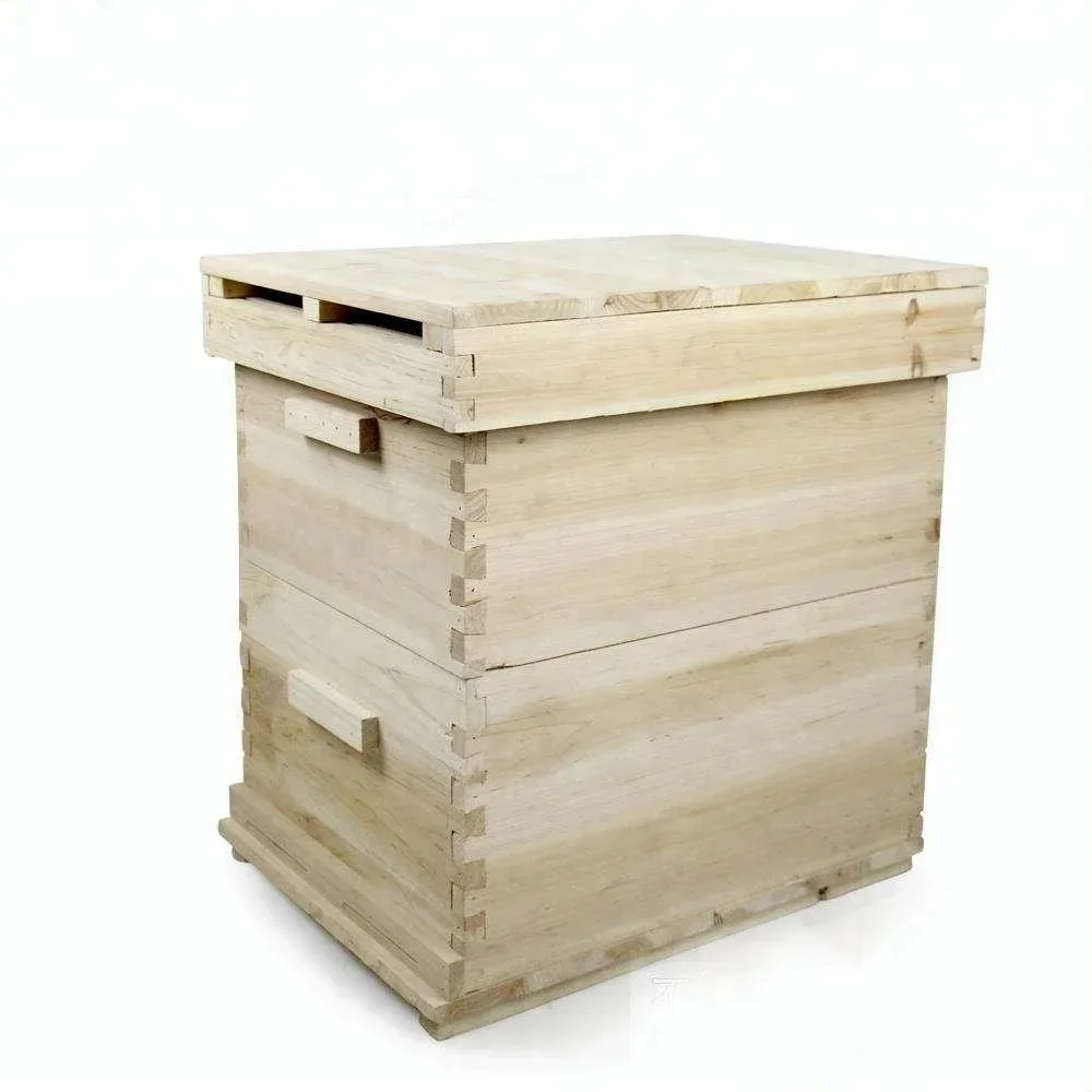 Wholesale Paulownia Solid Wooden Beehive For Sale