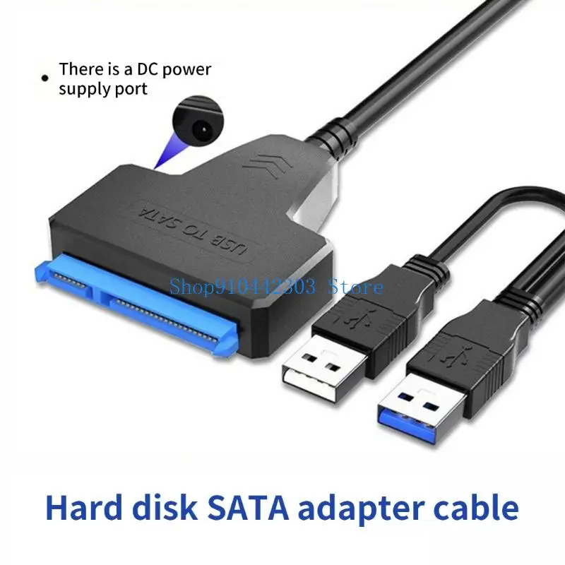 L4MD Double USB 3 0 an serielle ATA -Adapterkabel externe Leistung für sichere Datensicherung – Detail 1