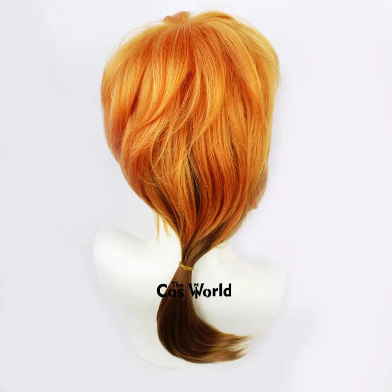 بونغو الضالة الكلاب ناكاهارا Chuuya 55 سنتيمتر طويل أنيمي تأثيري الباروكات الألياف مقاومة للحرارة الشعر الاصطناعية + غطاء شعر مستعار