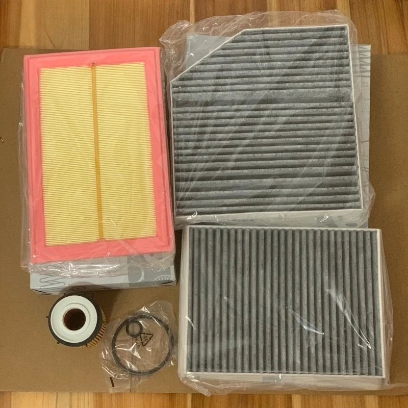 

Набор фильтров из 4 шт. для W205 C180 200 260 300 350e-2015, кабина двигателя AC Air A2701800109, запасные части масляного фильтра